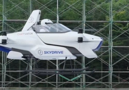 SkyDrive успешно выполнил первый пилотируемый полет своего летающего такси!